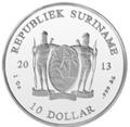 Suriname 1 oz en Argent