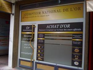 Achat Or & Vente d'Or Annecy 74000 Rachat d'Or à Annecy Comptoir National de l'Or Annecy