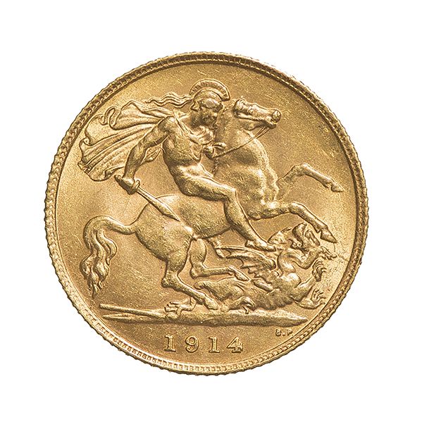 Souverain George V (Royaume-Uni) Pièce d'Or en Or