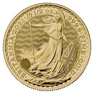Britannia 1/2 Oz Pièce d'Or en Or
