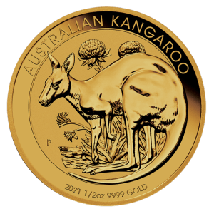 Kangourou 1/2 Oz Pièce d'Or en Or
