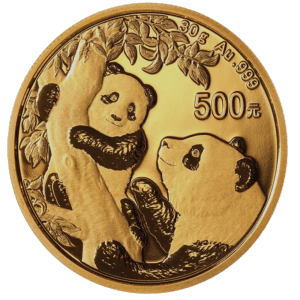 Panda Or 30g Pièce d'Or en Or