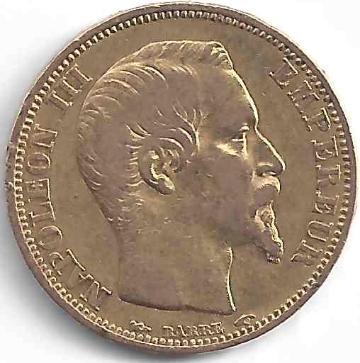 Napoléon III 20Frs en Or