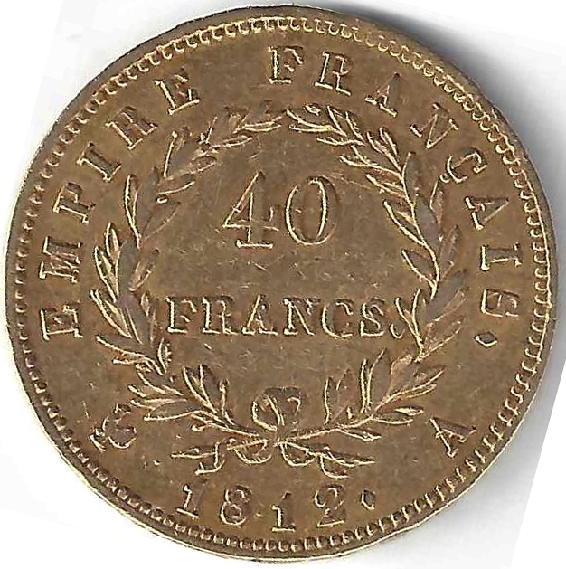 Napoléon 40 Francs en Or