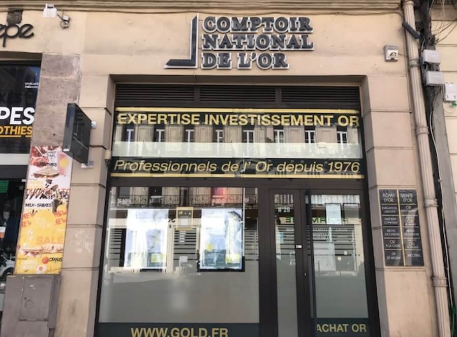 Nos meilleurs comptoirs d'achat d'Or à proximité de Hyères (83400)