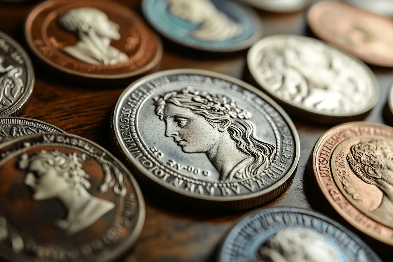 Évolution des designs des pièces de monnaie en Europe au fil des siècles