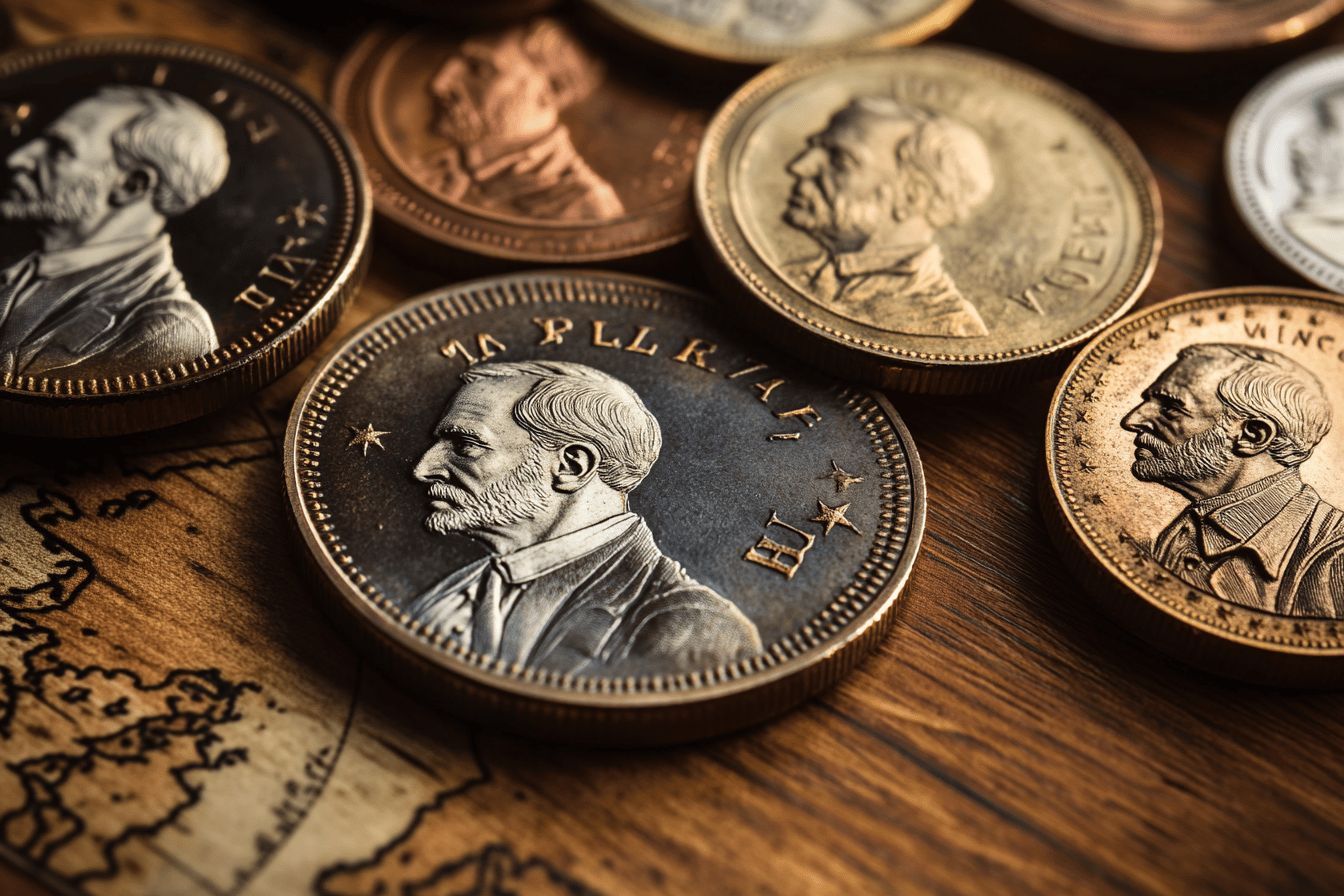 Les pièces de monnaie comme reflet des régimes politiques en Europe