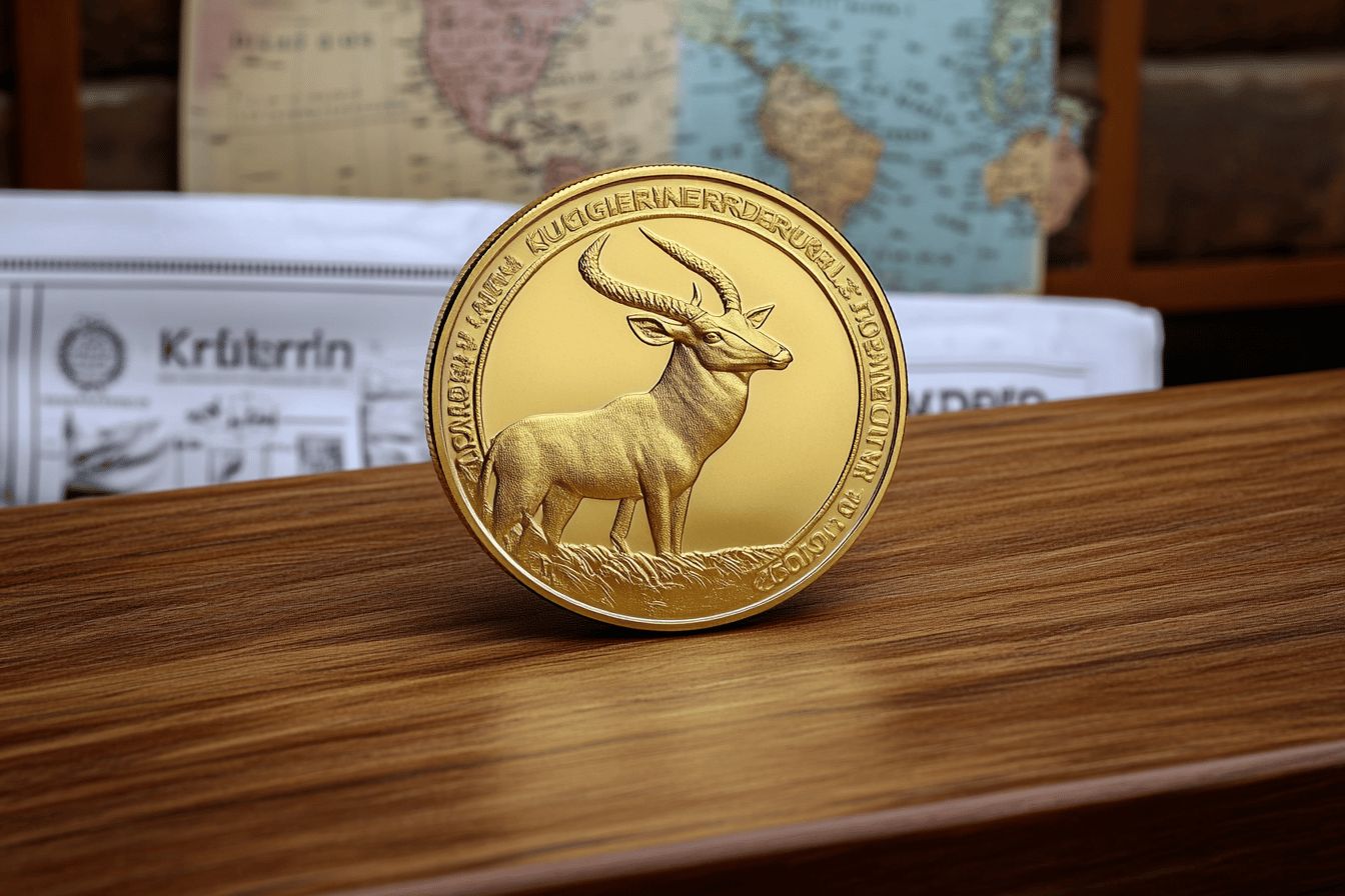 Krugerrand d’Afrique du Sud : la pièce d’or d’investissement par excellence