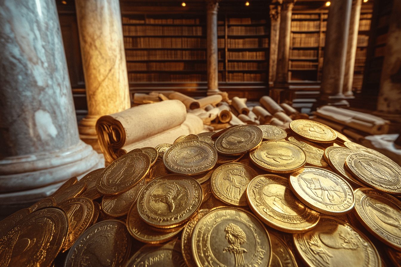 Les pièces d’or numismatiques de l’Empire romain : solidus, aureus et autres trésors