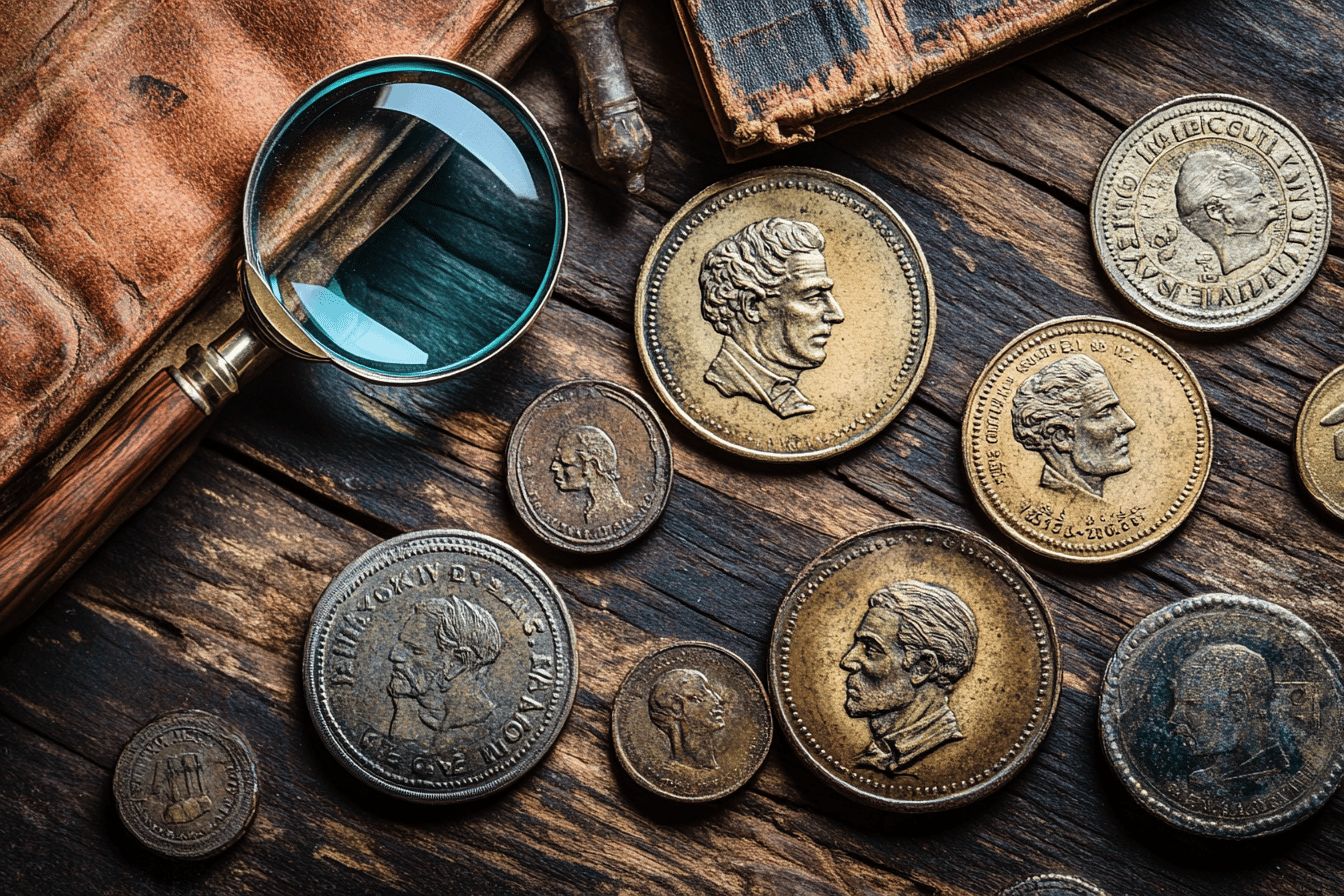 Les pièces numismatiques antiques (avant 1800) : typologies emblématiques