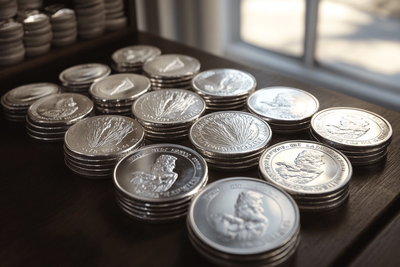 Pièces en argent : un actif liquide et recherché à l’international