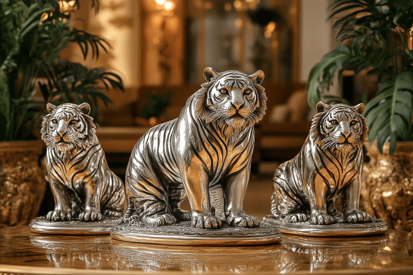 Tigre du Bengale en argent : édition spéciale et valeur croissante